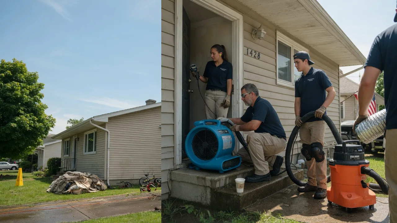 Water Damage Restoration in Farmer, OH near me